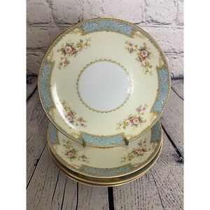 Noritake Blue Dawn 722 Salad Plates 7.25" Set‎ of 4